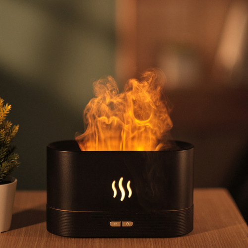 Difusor Practiled Humidificador Aromatizador Led Llama Fuego