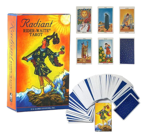 Tarot Rider Waite Radiant - Para Imprimir + Guia + Regalos