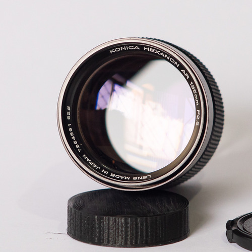 Imagem 7 de 8 de Kit 03 Lentes Konica 28mm F/3.5 + 57mm F/1.2 + 135mm F/2.5