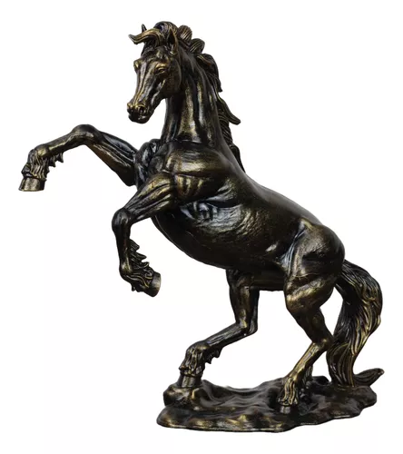 Estatueta Cavalo de Troia Resina - The Home - Estátua Decorativa