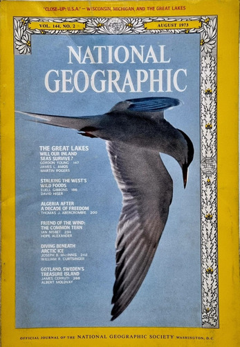 Revista National Geographic English August 1973 / Mendoza 