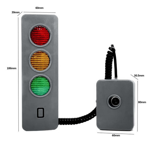Luz De Parada Automática De Fácil Instalación De Alarma