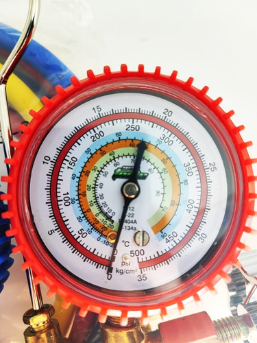 Imagem 7 de 8 de Manifold Ecotools Mastercool R134 R22 R404 Mangueira 90cm