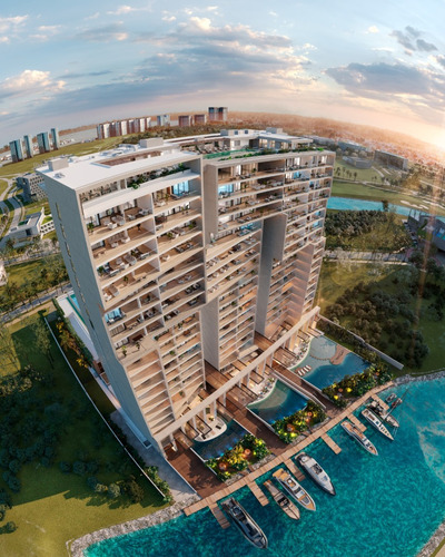 Departamento En Venta En Cancún, Blas, Acabados De Lujo En Todo El Desarrollo