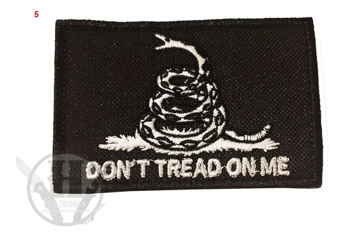 Parche Tactico Dont Tread On Me Verde Tan Libertario Abrojo