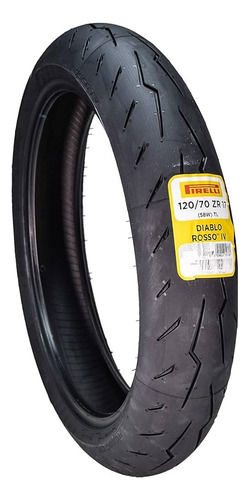 Pneu Pirelli Diablo Rosso Iv 120/70zr Cb 600f Hornet Tl 58w