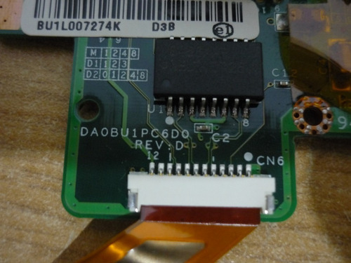 Tarejta Ethernet Toshiba Satellite U305-sp5058 (Usado)