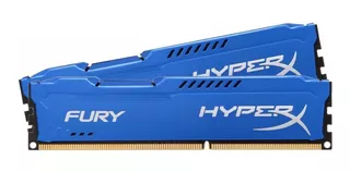 Memória RAM Fury color azul 8GB 1 HyperX HX318C10F/8