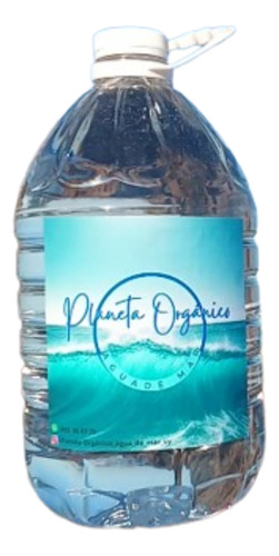 Agua De Mar 10l, Agua Mineral Hipertónica, Planeta Orgánico.