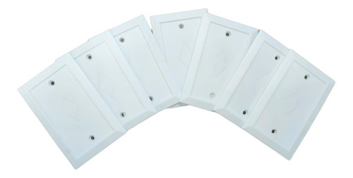 7 Tapa Ciega Rectangular Protector Interruptor Electrico