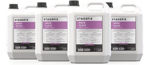 Stagefix Haze 5lt / Líquido De Niebla A Base De Agua X 4u