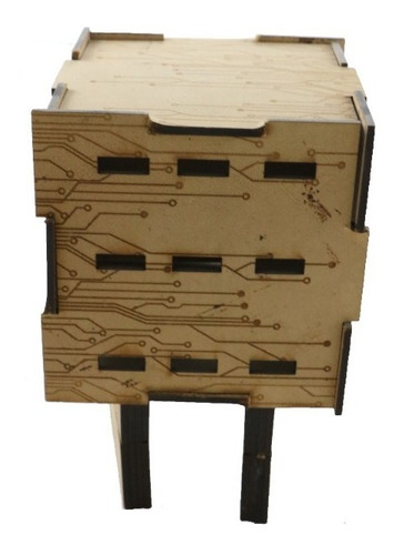 Material Educativo Robot Traga Monedas Mdf Personalizado