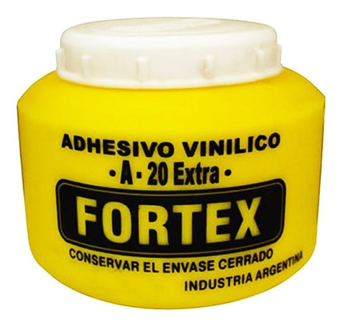 Adhesivo Vinilico Cola Fortex Carpinteria Madera X 250 Gr Color Blanco