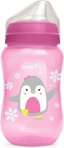 Vaso Entrenador Evenflo 5495 Pets Boquilla Suave 270ml/9oz Color Rosa claro