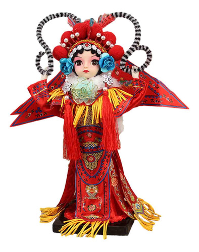 Estatua De Muñeca China, Escultura De Ópera De Pekín,