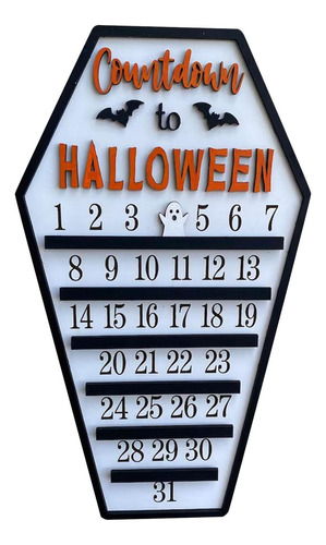 Calendario De Adviento De Halloween, Adornos De Regalo