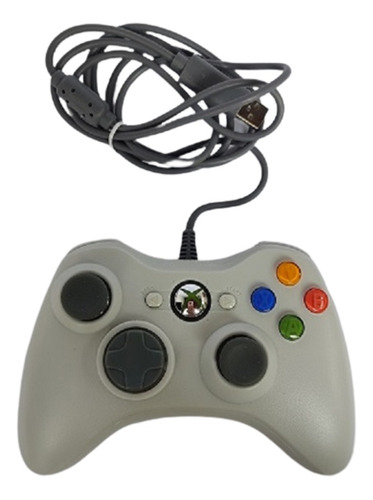Control Para Xbox 360 Y Pc Windows Usb Color Blanco