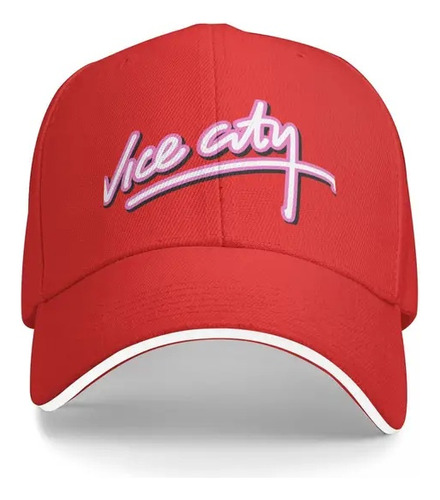 Gorra Vaquera De Béisbol Gta Vice City