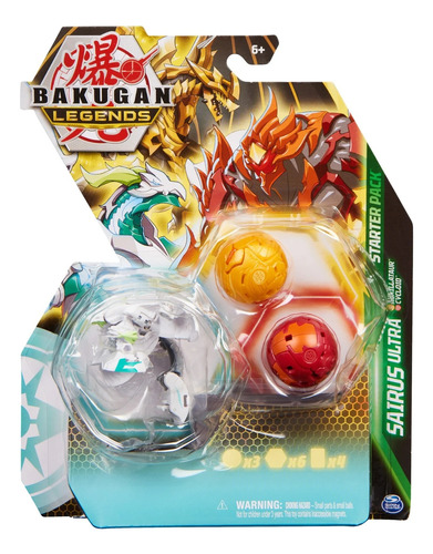 Bakugan Legends Sairus Ultra Pack X 3 Lelab