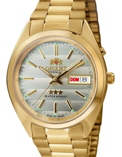 Relógio Orient Masculino Dourado Automático