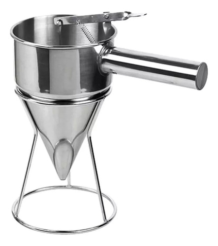 D 2024 Funil Inox Dosador Confeiteiro