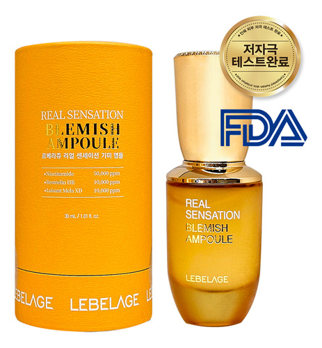 Serum Sensacion Real Ampoule Coreana / Manchas Y Poros 4pz