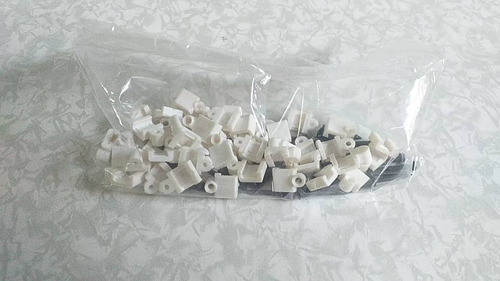Grapas Pasa Cables Plástica ! Paquetes 100 Piezas