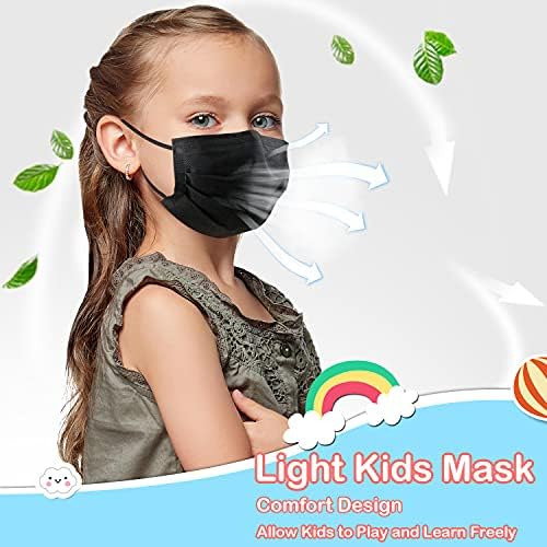 Mascarillas Desechables Para Niños, 100 Mascarillas Desechab