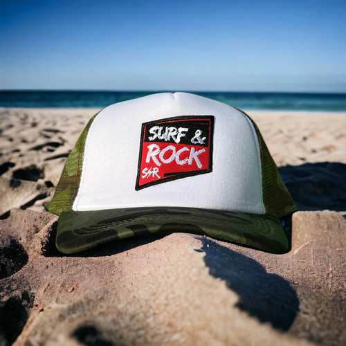 Imagen 3 de 3 de Gorra Surf & Rock - Parafina Camuflada White