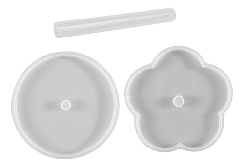 1 Juego De 3 Moldes De Silicona Para Hacer Posavasos Con For
