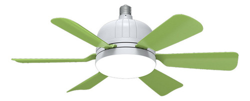 A Lámpara De Ventilador De Gran Diámetro Con Salida De Aire