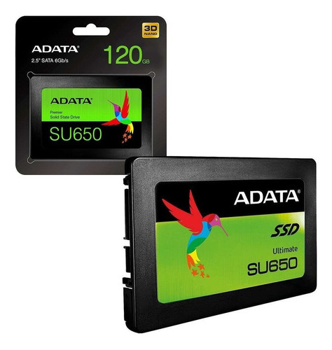 Imagen 5 de 10 de Disco Ssd 120gb 2.5 Sata 3 Notebook Adata Ultimate Su650