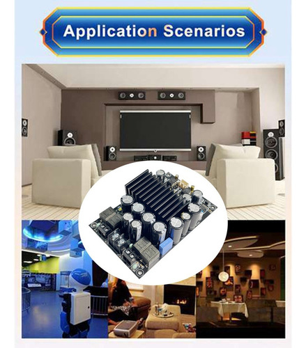 Placa Amplificadora Digital Hifi Tpa3255 Fever Level 300w+