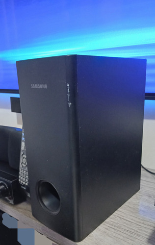 Home Theater Dvd Samsung Ht-z120 - Leitor Ruim Preto 330w (Usado)