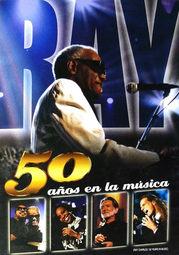 Ray Charles - 50 Años De La Música - Dvd