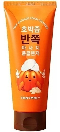Tonymoly Pumpkin Juice Half Massage Foam Cleanser 120ml Tipo de piel SENSIBLE,SECA,MIXTA,GRASA