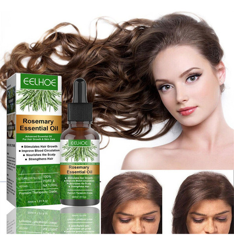 . Aceite De Romero For Fortalecedor Cuero Cabelludo, Cabello
