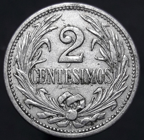 Moneda Uruguay 2 Centésimos 1936