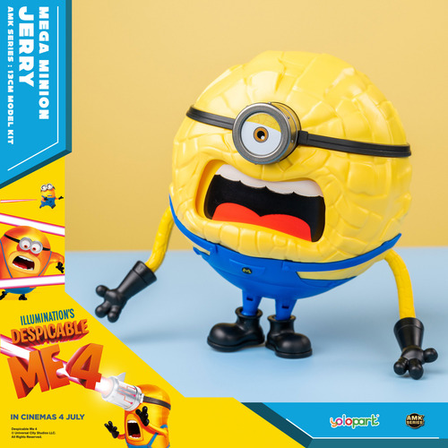 Despicable Me4- Mega Minions Jerry Figuras De Acción Juguete