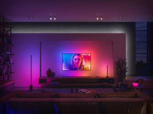 Imagen 9 de 9 de Lámpara De Mesa Philips Hue Gradient Signe