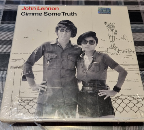 John Lennon -gimme Some Truth - Box 4 Cds Libro #cdspatern