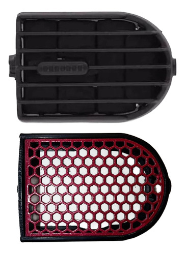 4 Rejilla Ventila Rojo Chevy C2,c3, 04/12corsa Tornado 02/11