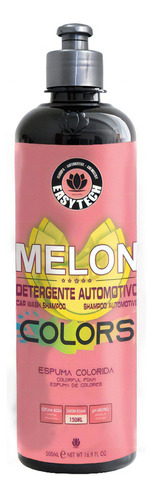 Shampoo Melon Colors Rosa Automotivo 500ml Easytech