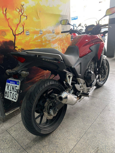 Imagem 10 de 10 de Honda Cb 500x - 2015 - Vermelha - King Motos