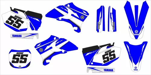 Adesivo Gráfico Moto Trilha Motocross Yamaha Yz Yzf 250 450