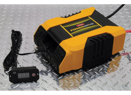 Inversor De Corriente Pd2000 2000 Watt Bluetooth Amaril...