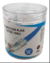 Comprar Conectores Rj45 Cat 5 Pasantes (100unds)