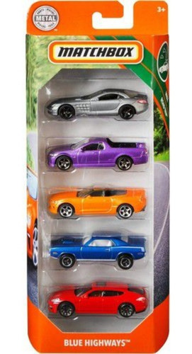 Autos Matchbox Pack X5 Autos Original Mattel Mundo Manias