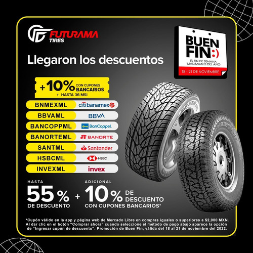 Imagen 4 de 8 de Paquete 2 Llantas 265/70 R17 Pirelli Scorpion At + 115t