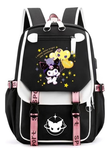 Nueva Mochila Escolar Kuromi De Gran Capacidad, Tipo 9, 2024